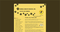 Desktop Screenshot of animalrescuerecon.com